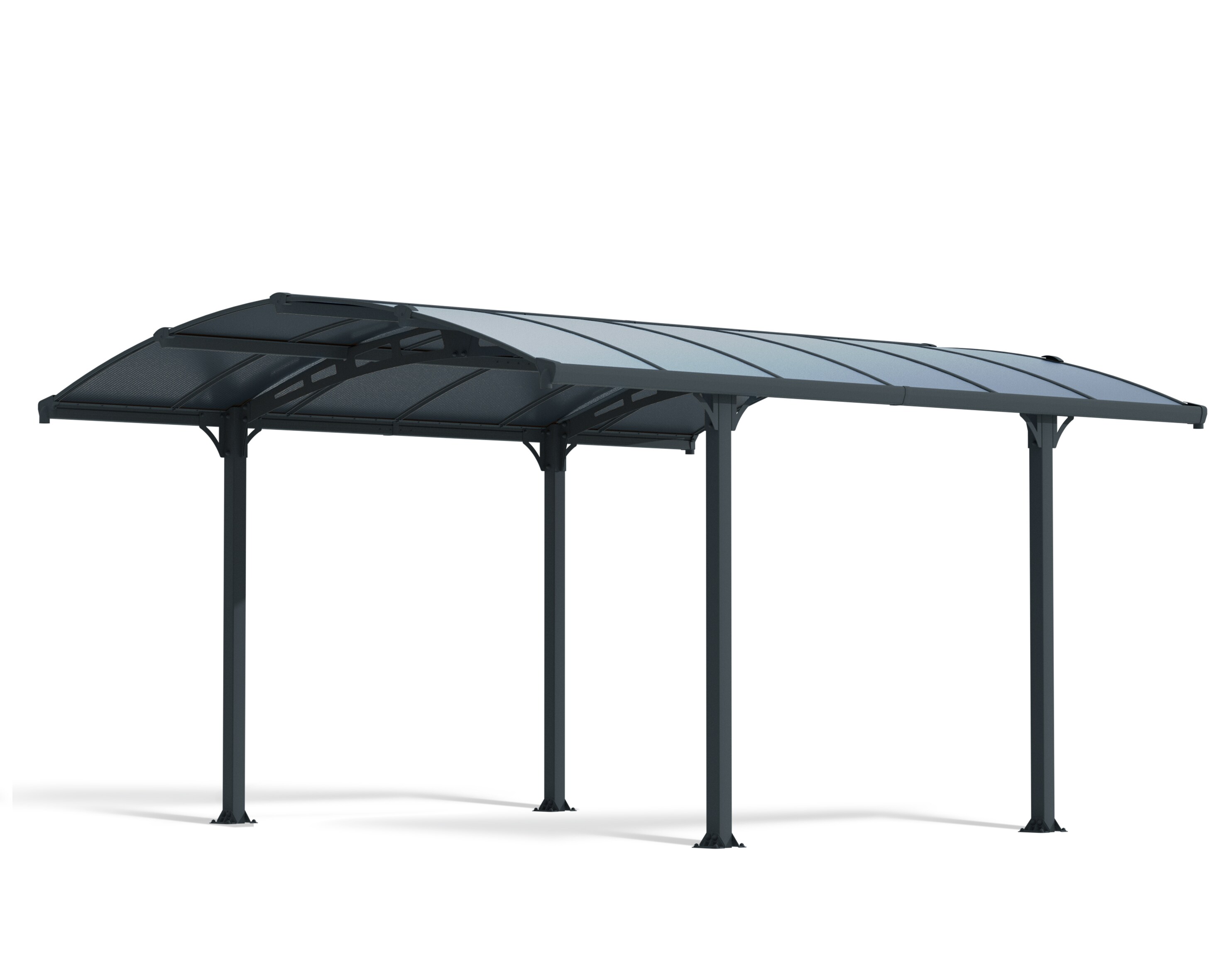 Canopia Tucson Aluminium-Pavillon 3,6 x 4,4 m grau - Bild 1