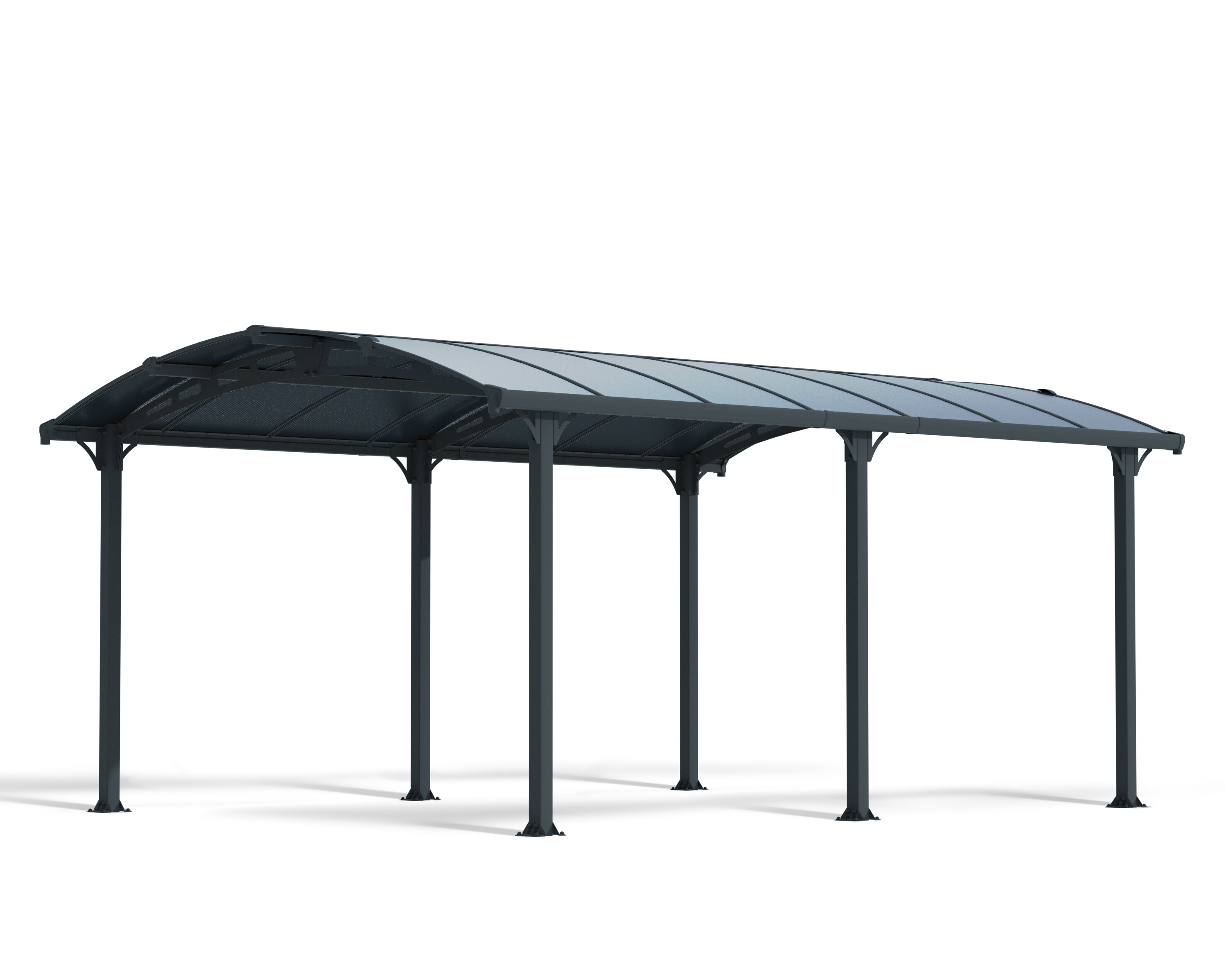 Canopia Tucson Aluminium-Pavillon 3,6 x 5 m grau - Bild 1