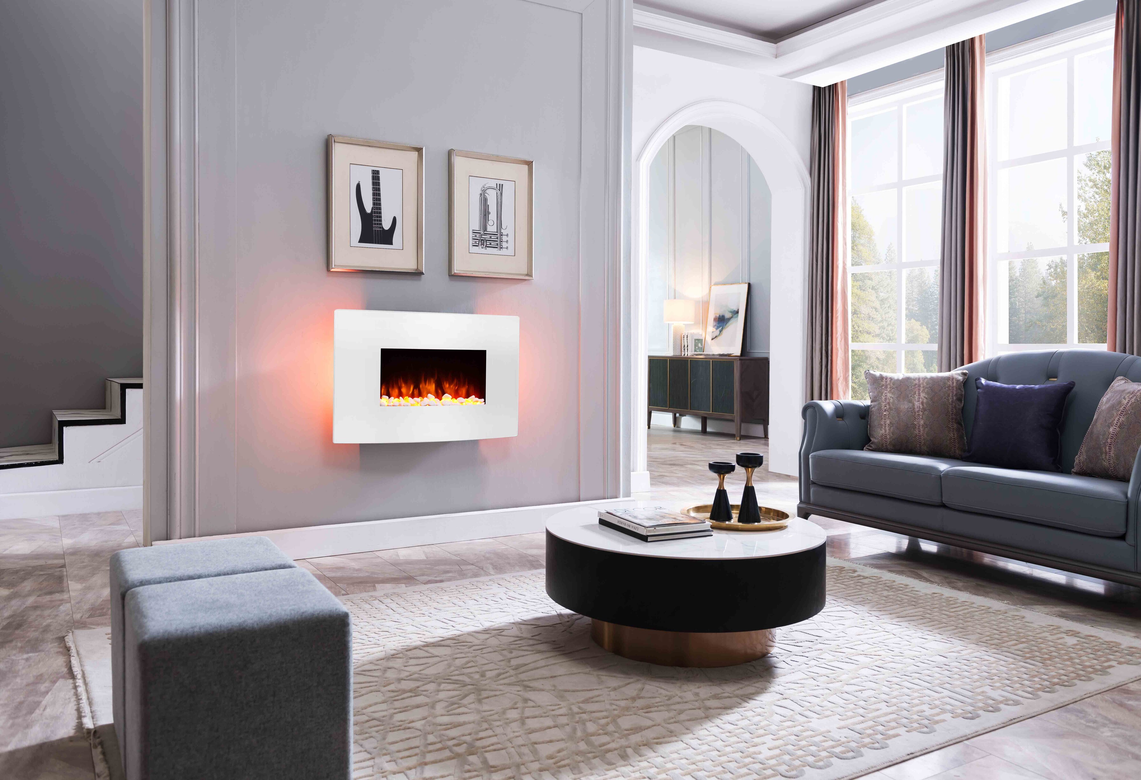 RICHEN Elektrokamin Enjo - Wandkamin - Bild 1