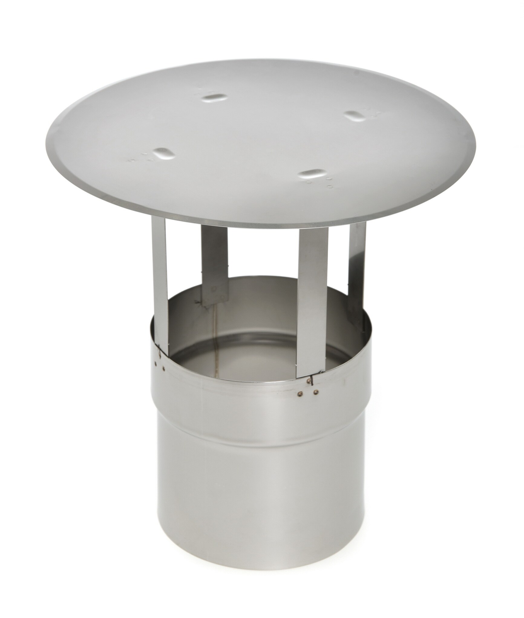 Edelstahl Schornsteinabdeckung 200mm - Regenhaube Für Ofenrohr & Kamin Mit Verstellbarer Klemme