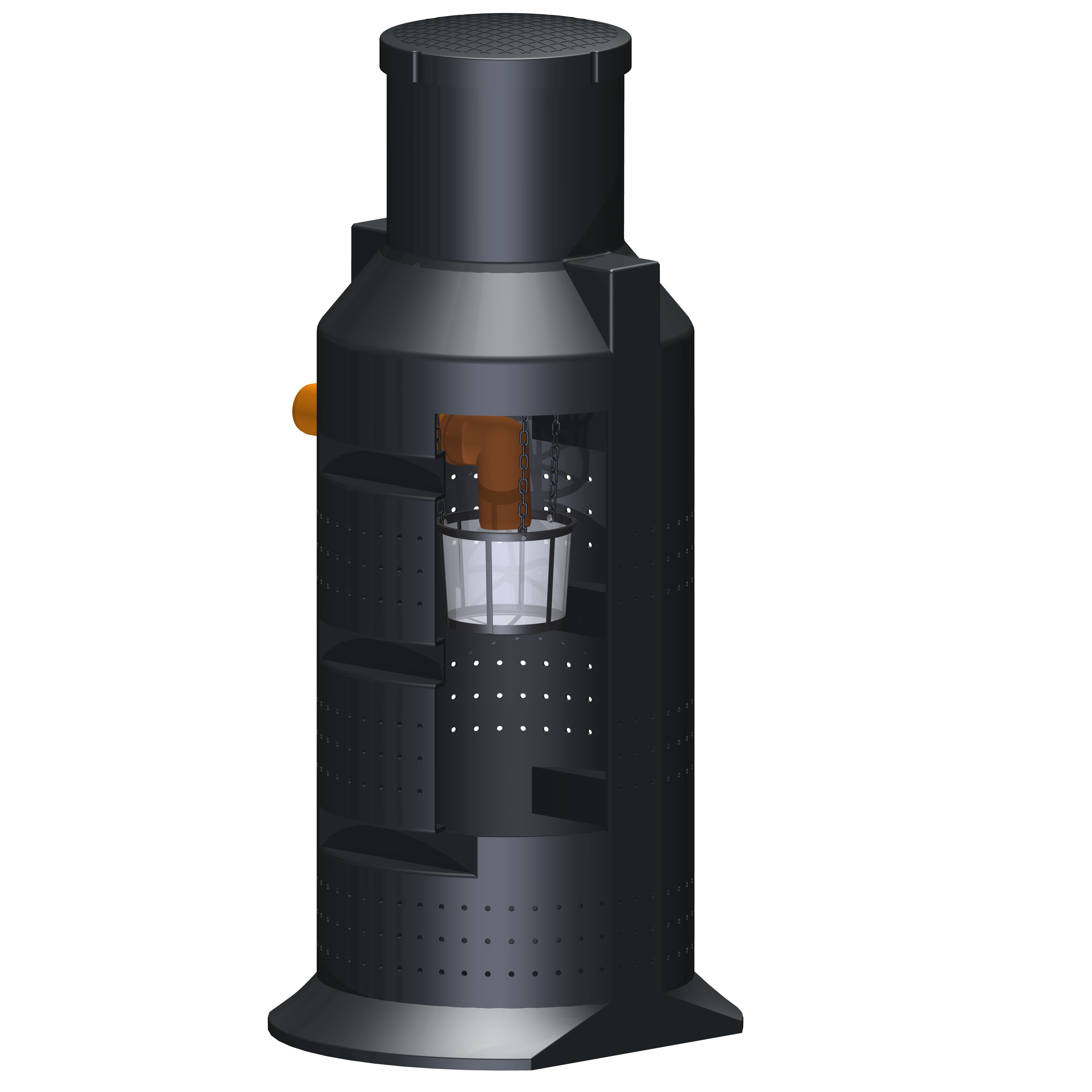 GreenLife Sickerschacht 900 l Sickerw&uuml;rfel Gartenentw&auml;sserung Regenabwasser - Bild 1