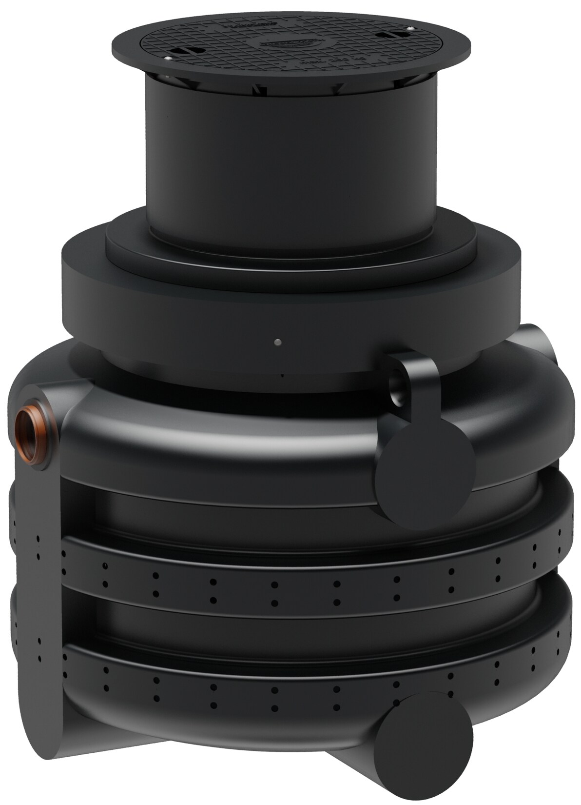 GreenLife Sickerschacht 1.000 l Gartenentwässerung  mit Sieb Ablauf | 04400008116820