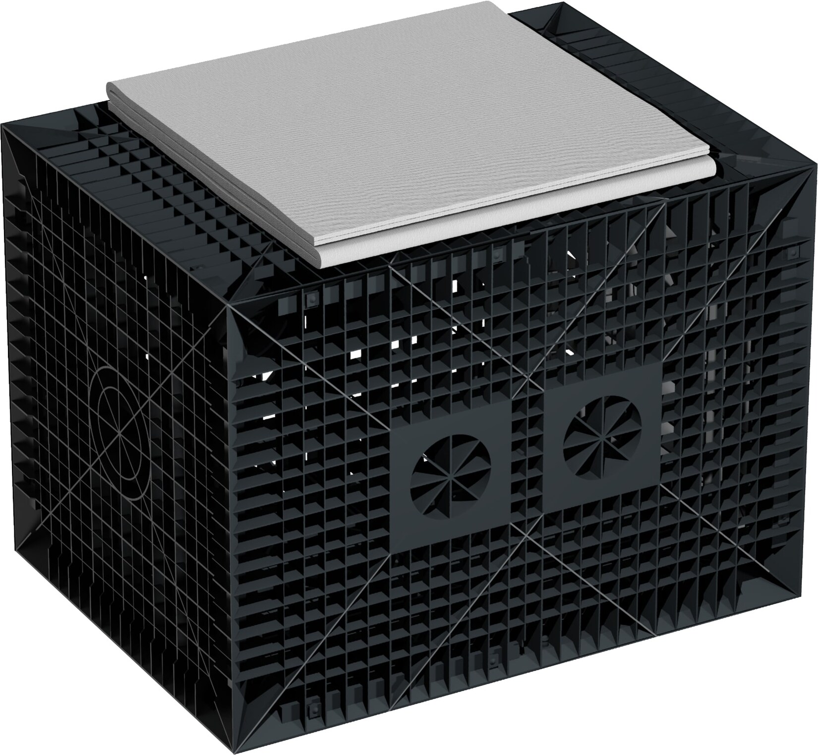 GreenLife Set Versickerung 280l Gartenentwässerung Sickerwürfel | 04064126001477