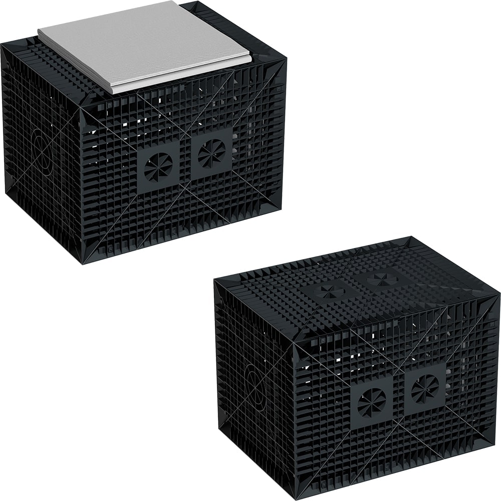 GreenLife Set Versickerung 560l Gartenentw&auml;sserung Sickerw&uuml;rfel - Bild 1