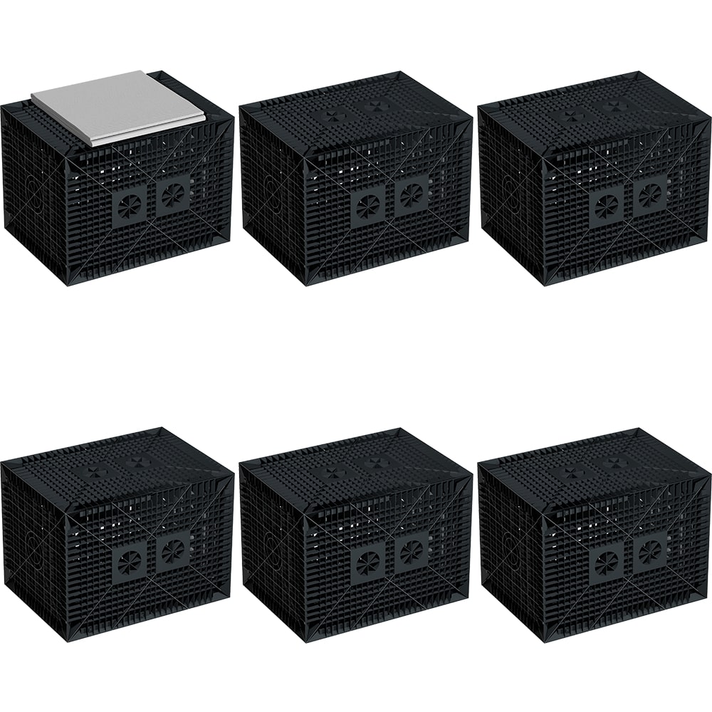 GreenLife Erweiterungsset Versickerung 1.680 l Sickerquader Gartenentw&auml;sserung - Bild 1