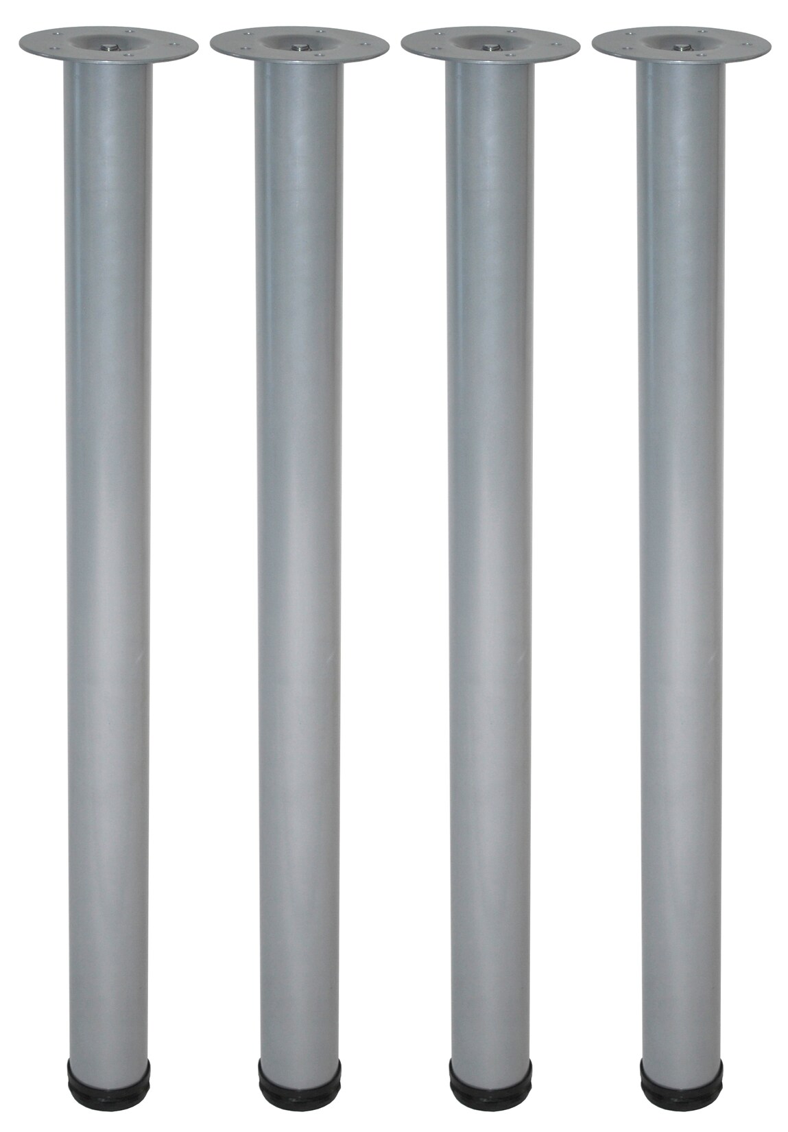 Element System Tischbeine 4er-Set TOSKANA Tischbeine Tischgestell Ø60 Stahloptik | 04006676123650