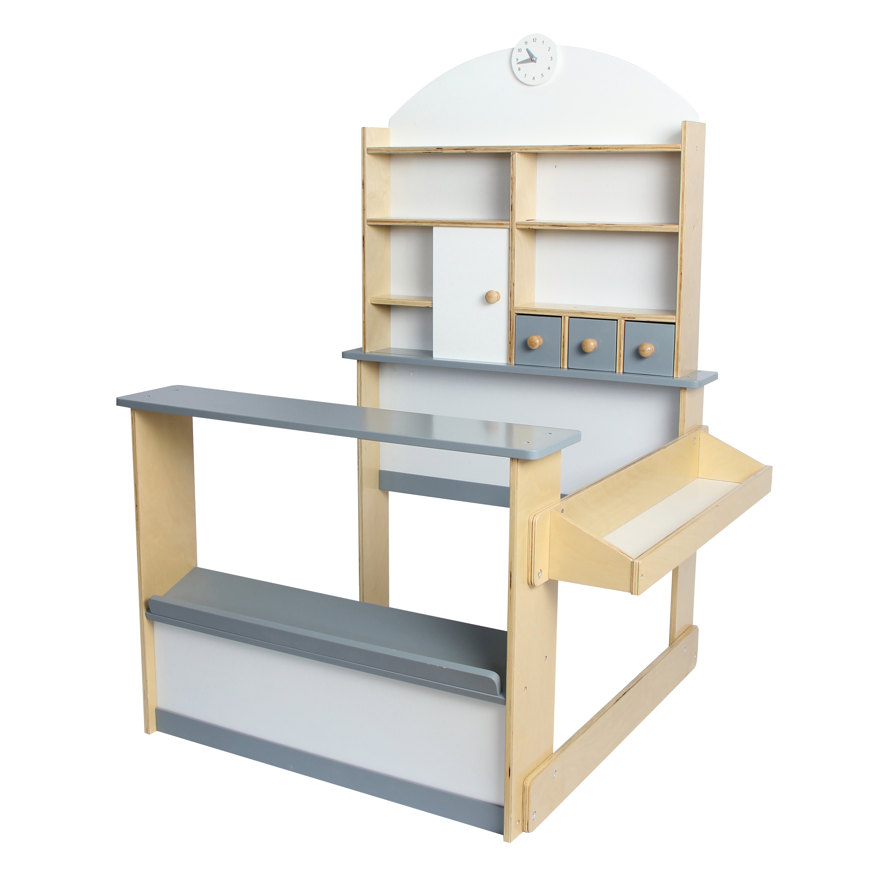 Coemo Kaufladen Lilly wei&szlig;/grau - Bild 1