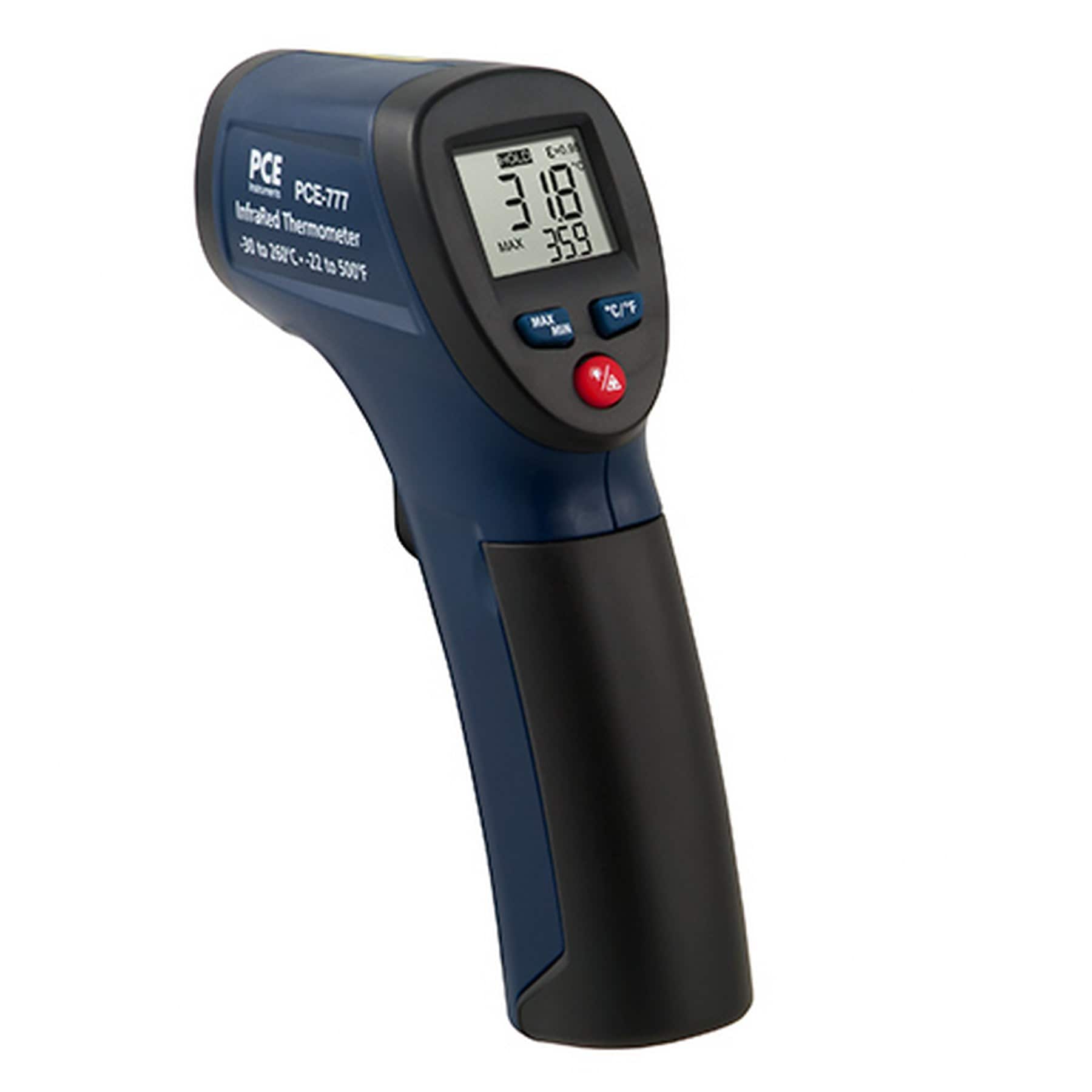 PCE Infrarotthermometer Laserpointer Messung von Oberfl&auml;chentemperatur - Bild 1