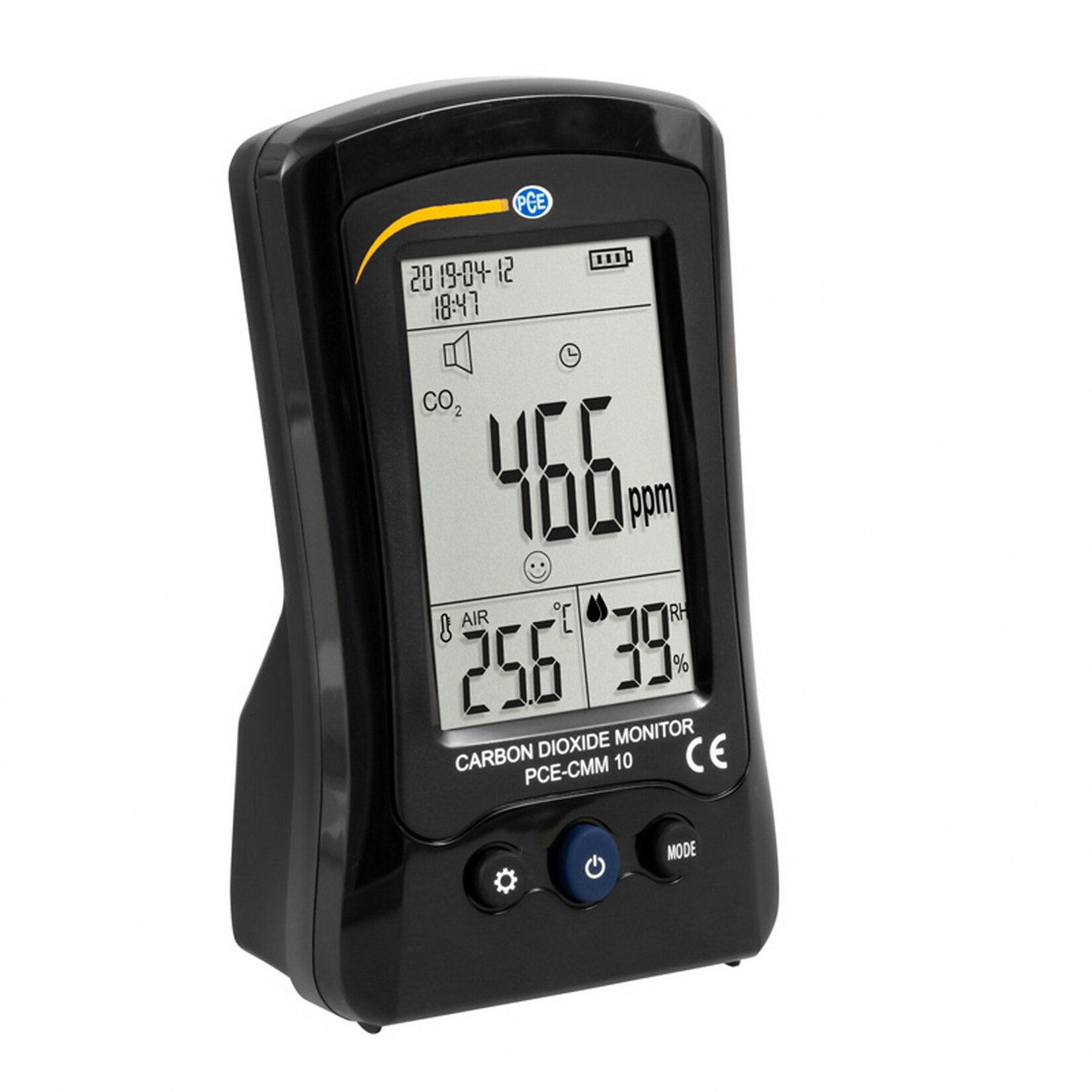 PCE CO2-Messgerät Temperaturmessung Multifunktionsmessgerät PCE-CMM 10 | 04250348718914