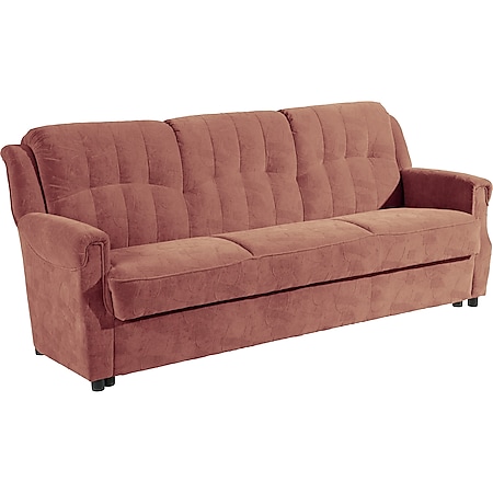 Max Winzer "Moldau" Sofa 3-Sitzer mit Bettfunktion Rot - Bild 1