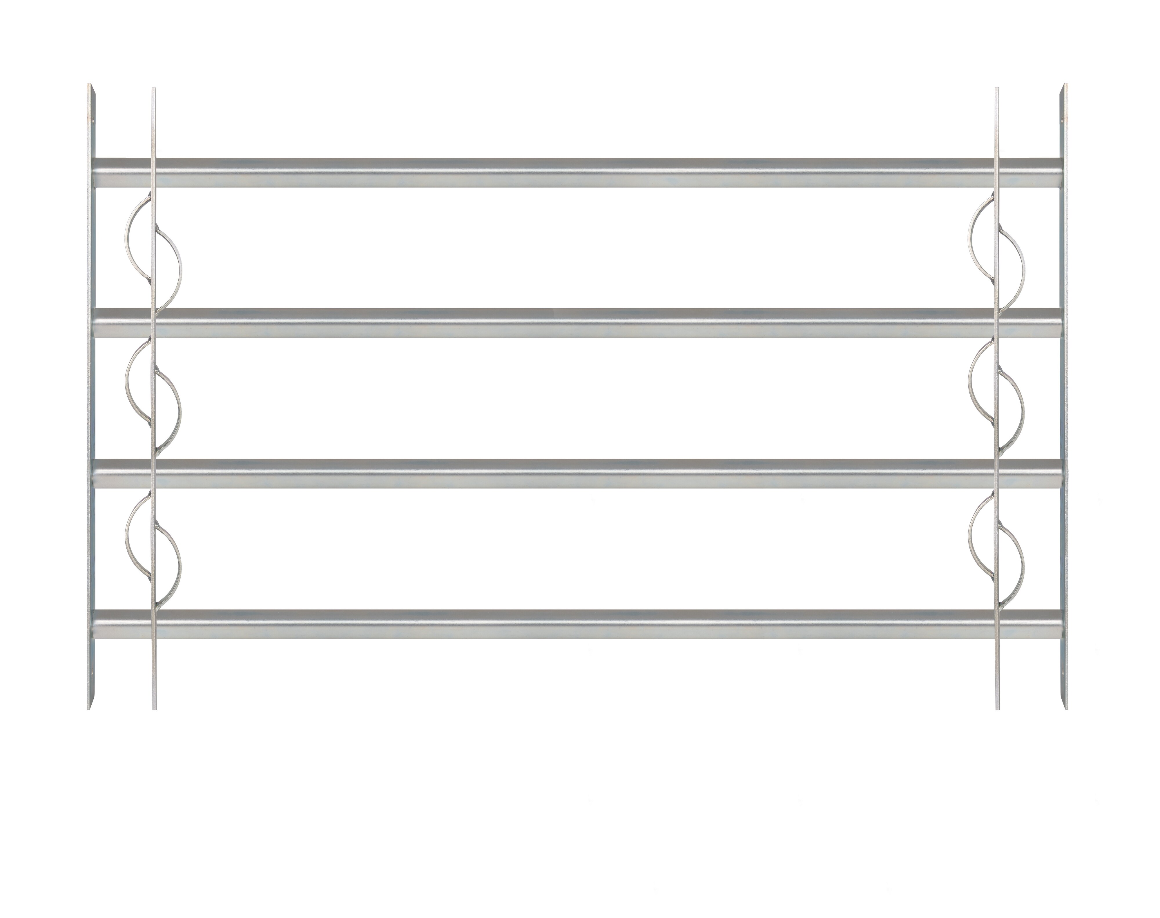 Alberts Fenstergitter Secorino Style 1000 - 1500&nbsp;x 600 mm Ausziehgitter - Bild 1
