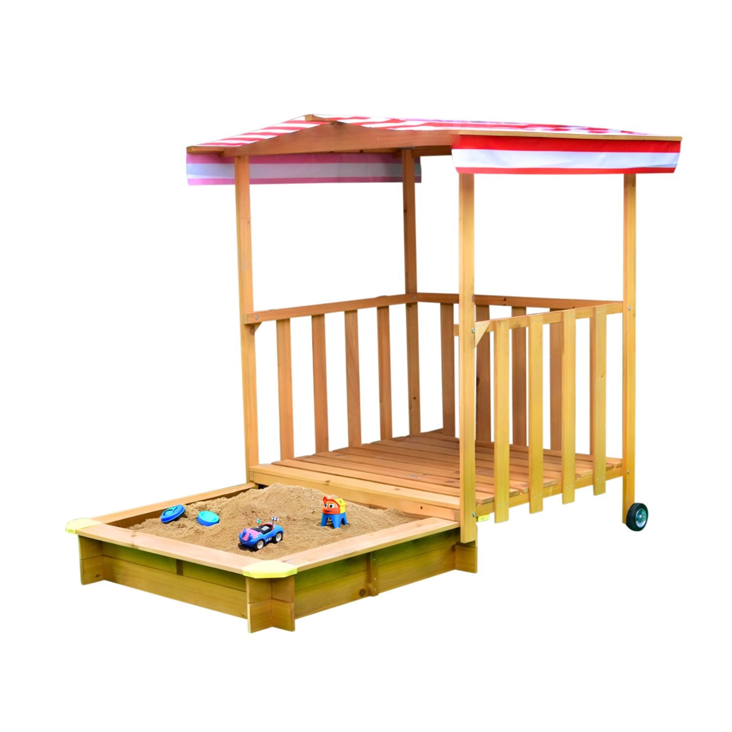 Coemo Spielhaus mit Sandkasten - Bild 1