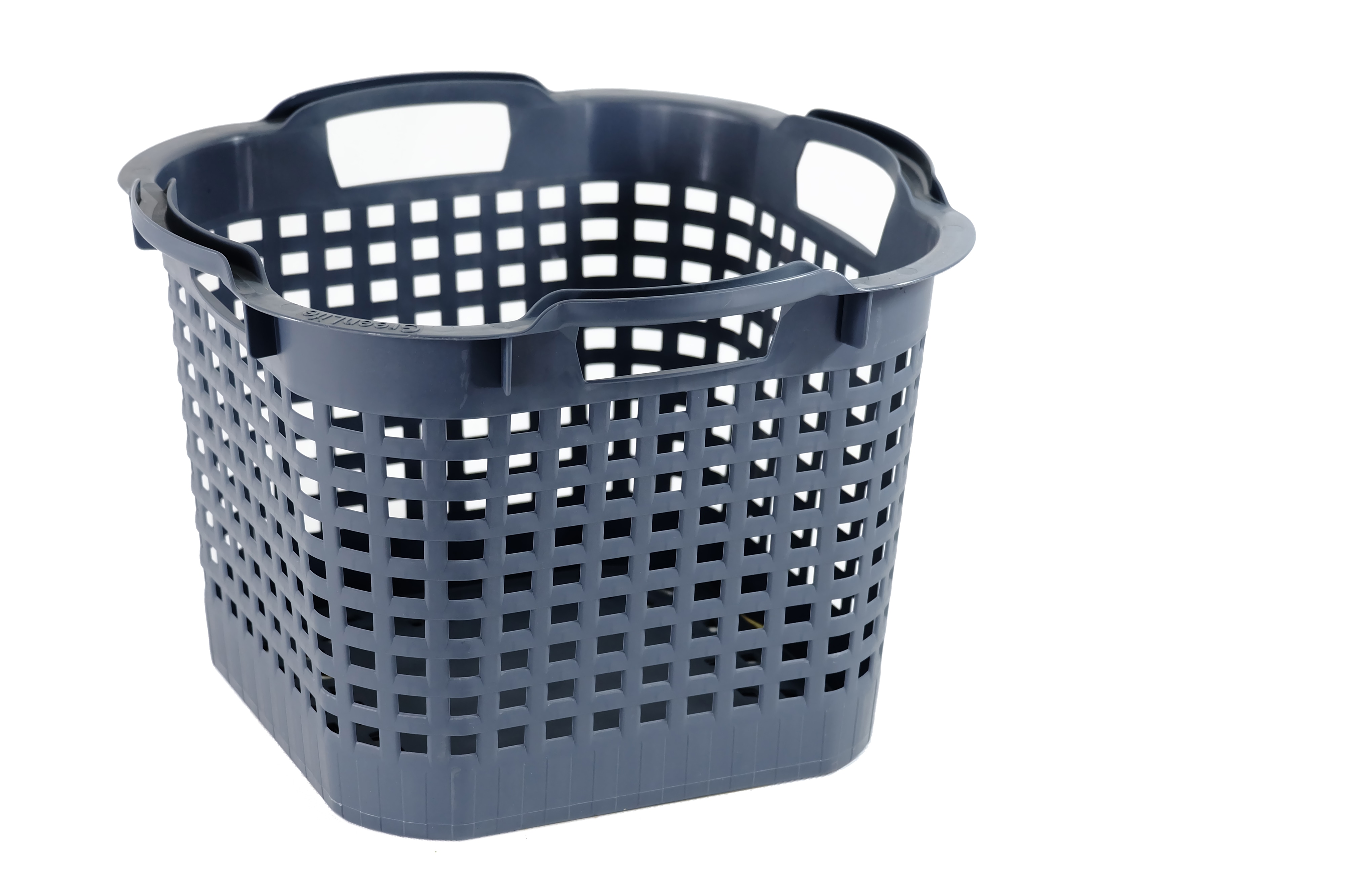 GreenLife Uni-Korb 25 kg, 3 St&uuml;ck, drehstapelbar, grau - Bild 1