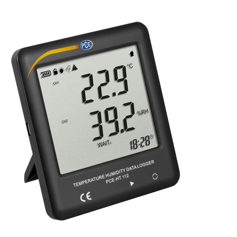 PCE Hygrometer PCE-HT 112 Temperatur- und Feuchtedatenlogger - Bild 1