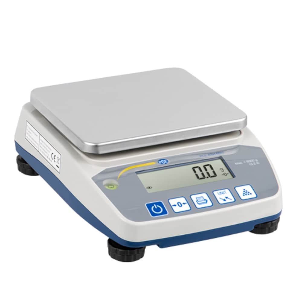 PCE Instruments PCE-BSH 10000 kalibrierf&auml;hige Industriewaage max. 10 kg|St&uuml;ckz&auml;hlfunktion |USB |g|kg|lb|ct|gn|gsm uvm. - Bild 1