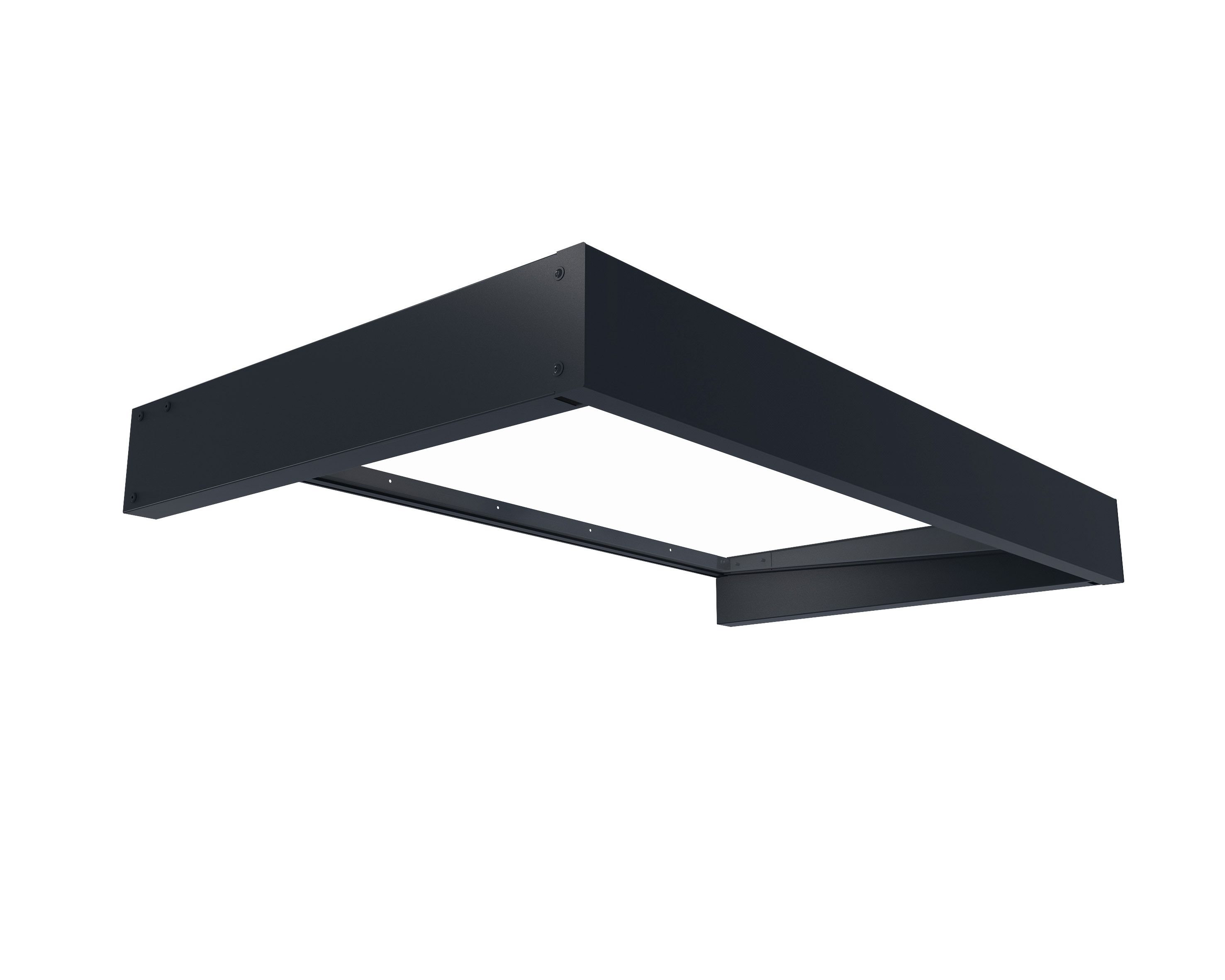 Palram Canopia Sophia 160cm x 95 cm T&uuml;rvodach anthrazit klar - Bild 1