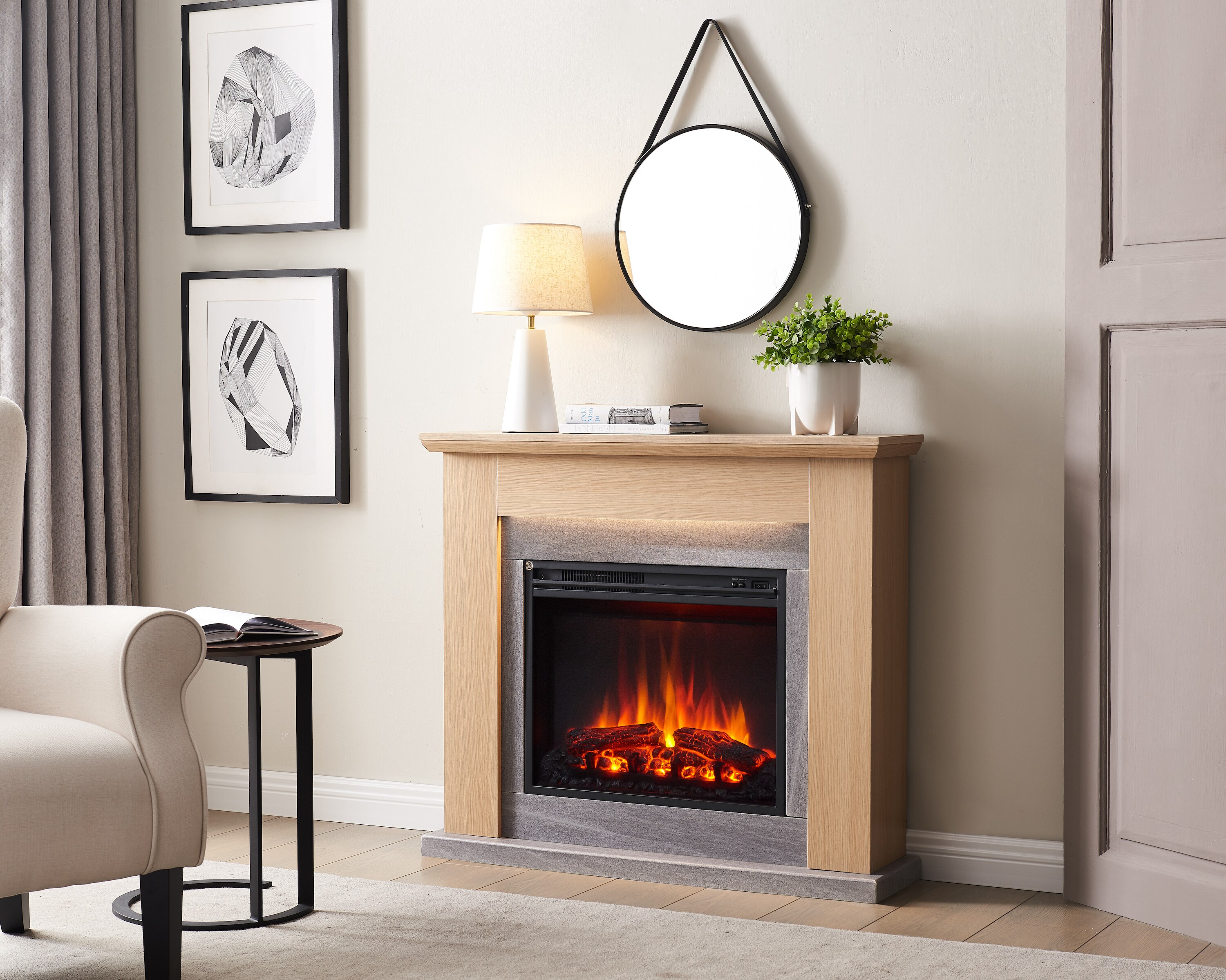 CrownFlame Elektrokamin Hektor - Bild 1