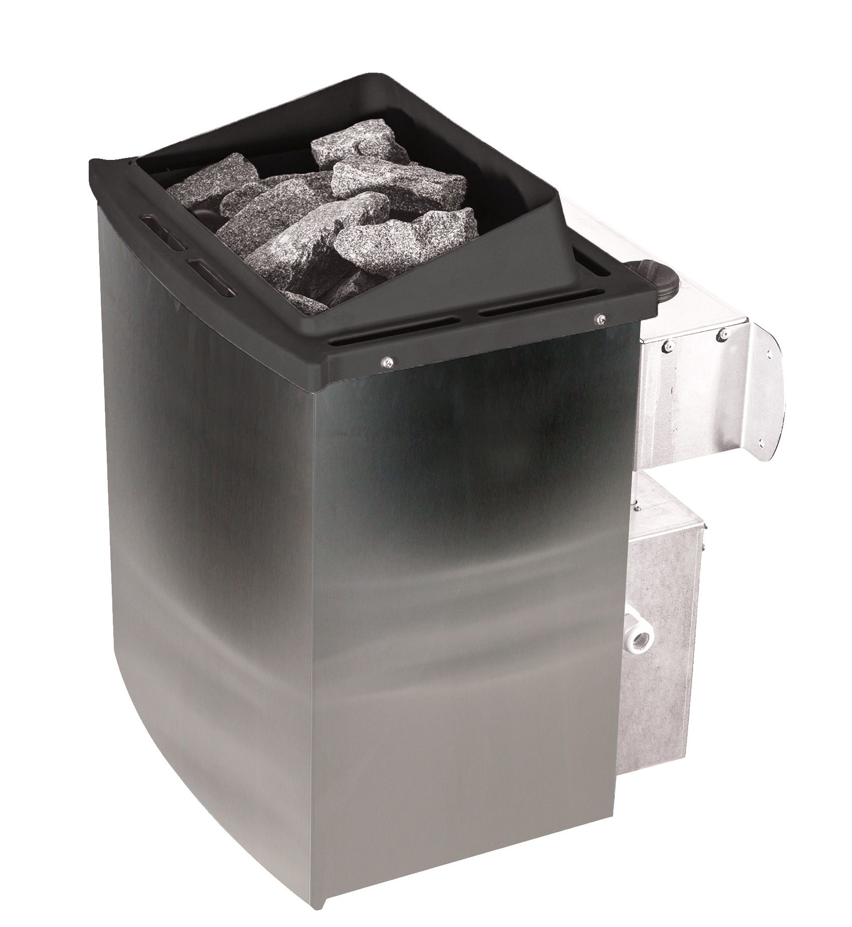 Karibu Saunaofen f&uuml;r interne Steuerung 4,5 kW SET mit Steinen - Bild 1