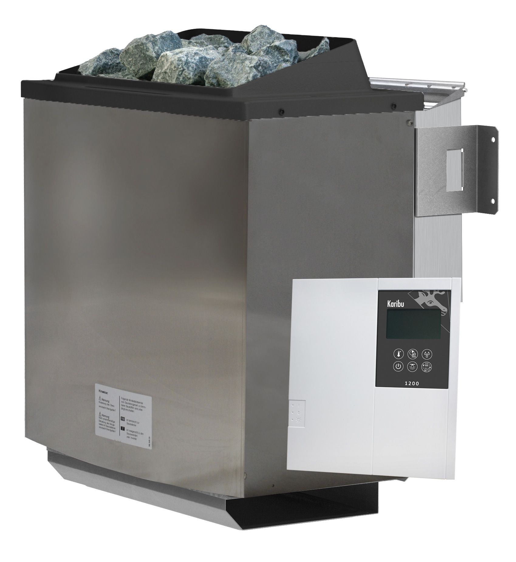Karibu Saunaofen  Bio 4,5 KW SET mit Steinen und Steuerung Classic - Bild 1