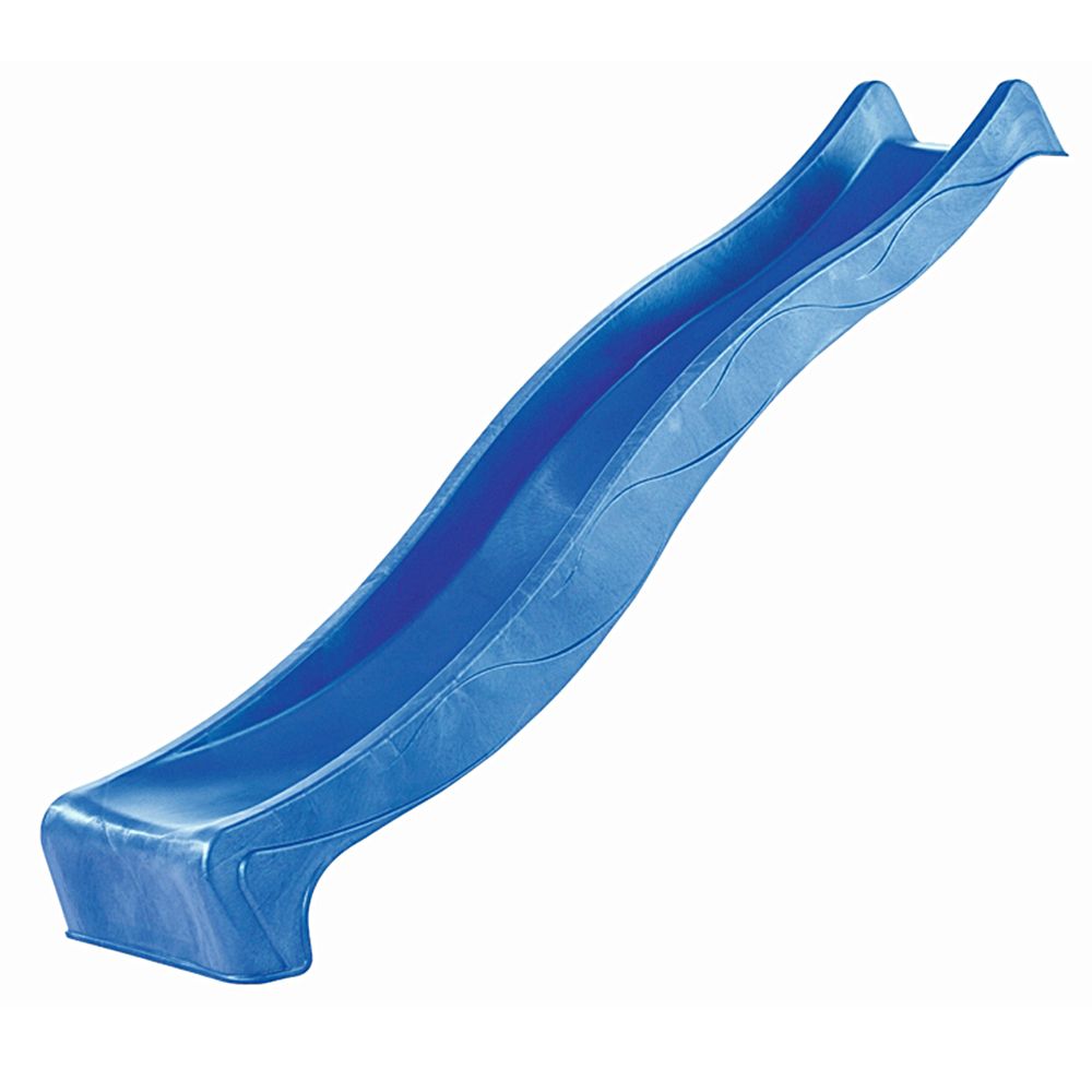 Karibu Wellenrutsche 3 m  blau Spielrutsche Kinderrutsche Wasserrutsche - Bild 1