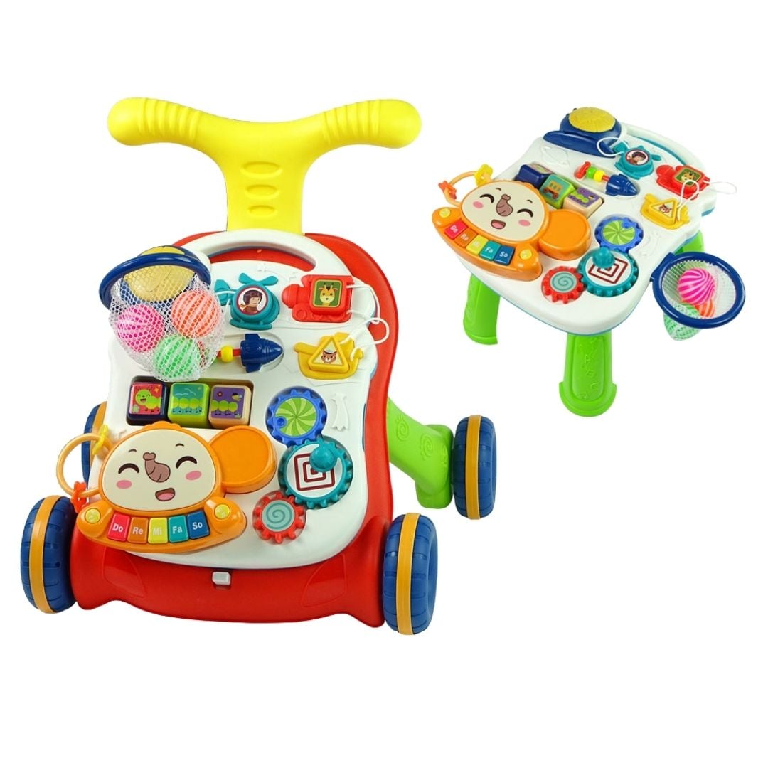 Coemo 2in1 Baby Laufwagen Rolli und Multifunktion Spieltisch - Bild 1