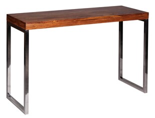 Wohnling Exklusiver Massivholz Konsolentisch 120 x 45 x 76 cm Tisch Sheesham Massiv - Bild 1