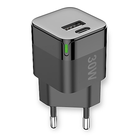 Fontastic USB Ultra Schnell-Reiselader „GaNto30“30 Watt GaN Technologie - Fast Charge / Power Delivery - Bild 1