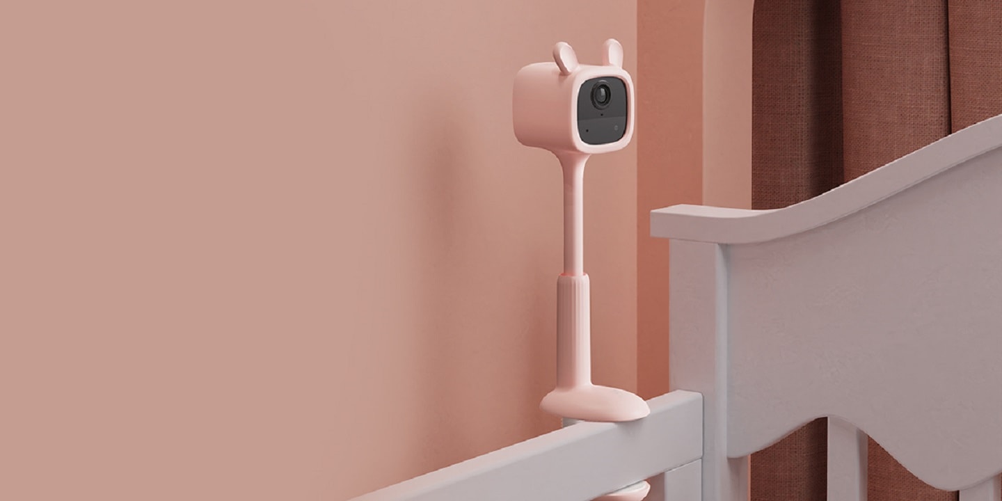 EZVIZ BM1 Babyphone Pink Monitor - Bild 1