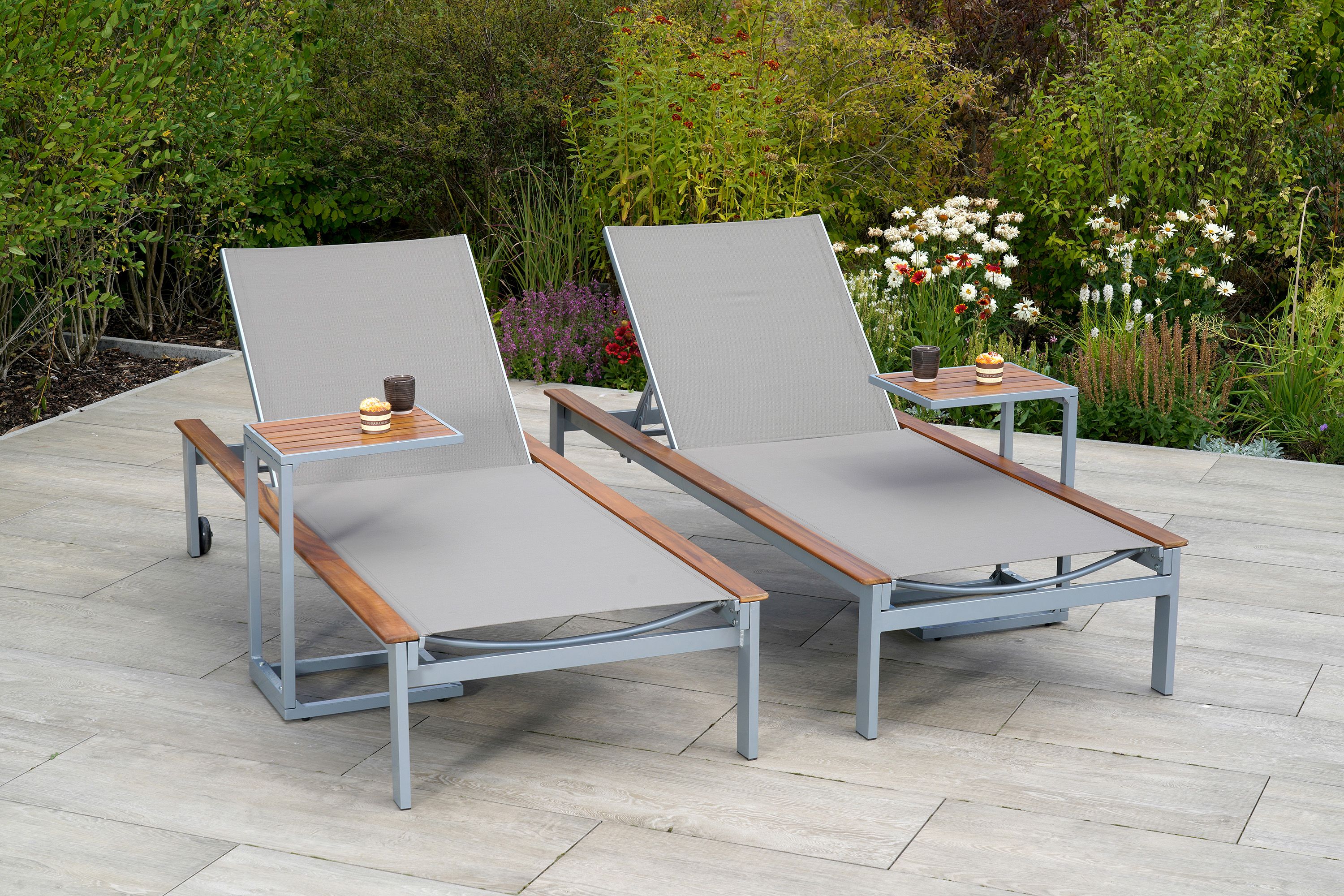 Merxx Naxos Liegen Set 4tlg. - Bild 1