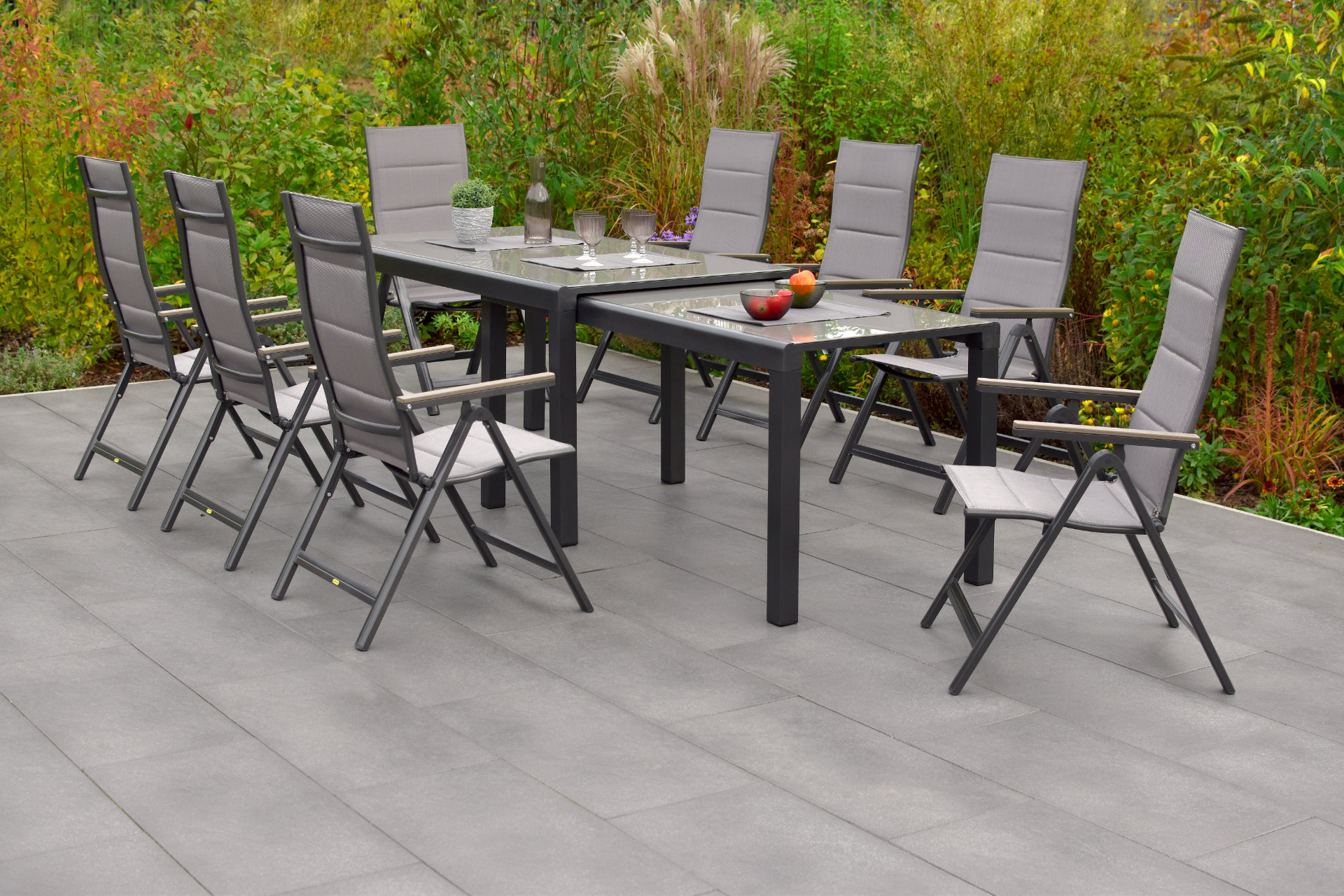 Merxx Trivero Set 9tlg. Flex-Ausziehtisch - Bild 1