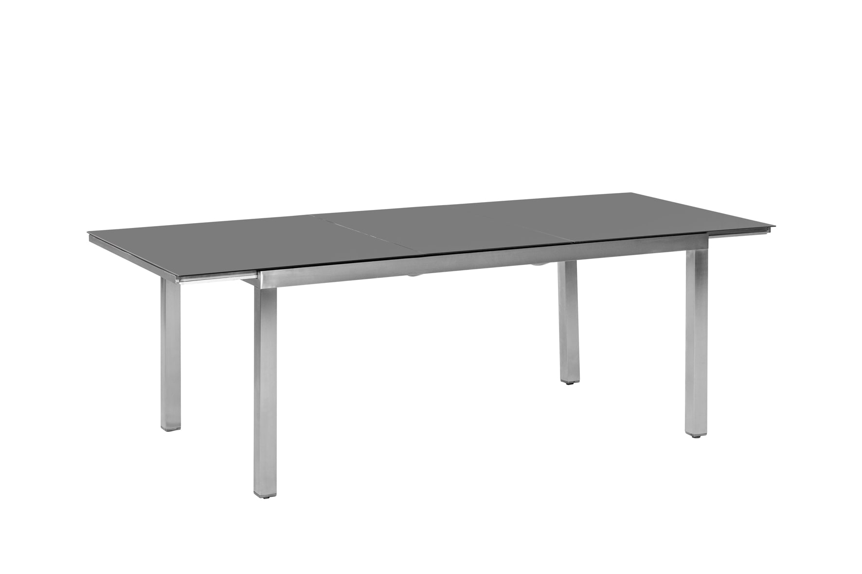 Merxx Ausziehtisch, 180 (240) x 100 cm, Edelstahl - Bild 1