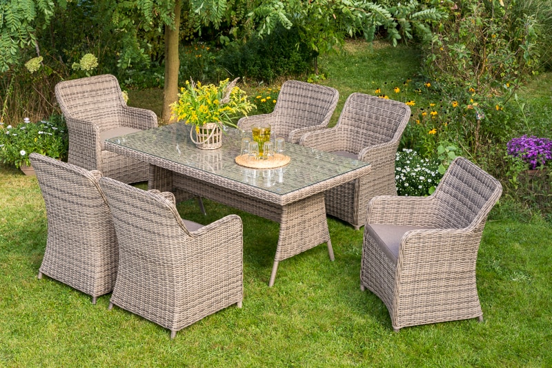 Merxx Riviera Set 13tlg. Tisch 200 x100 cm - Bild 1