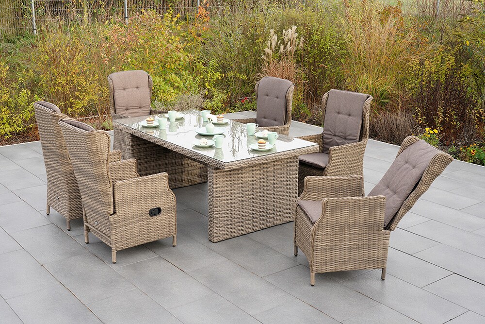 Merxx Riviera Set 13tlg. Sessel hochlehnig | 04033662283647