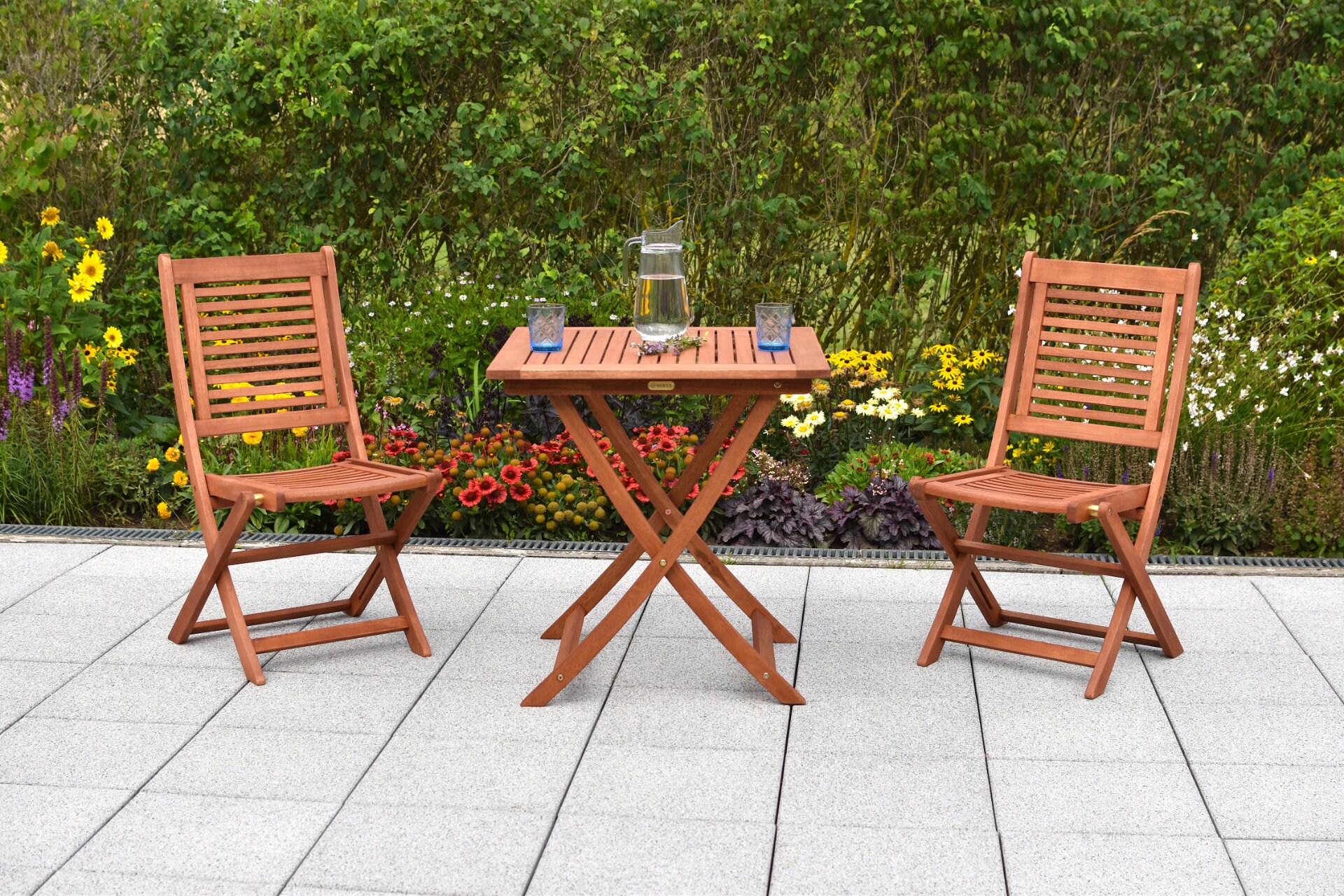 Merxx Cordoba Set 3tlg. Klapptisch - Bild 1