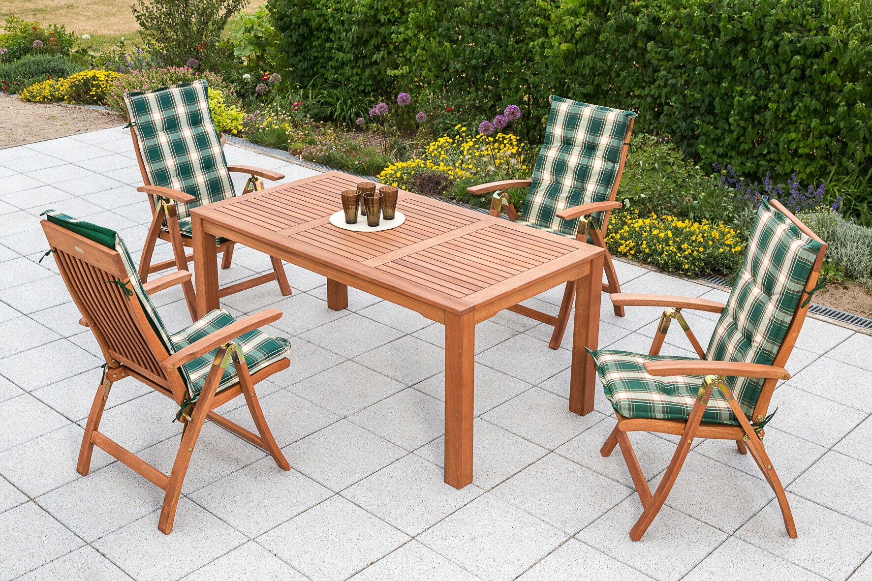 Merxx Comodoro Set 9tlg. Tisch 170x90 cm - Bild 1