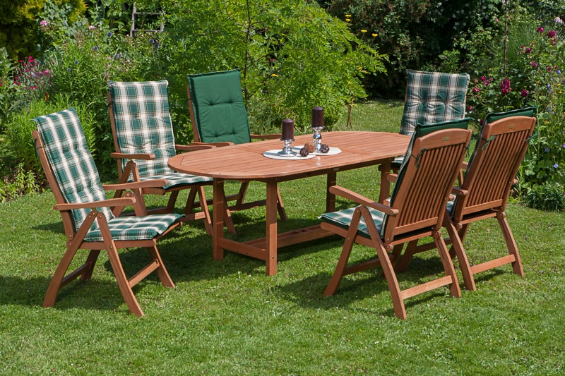 Merxx Maracaibo Set 13tlg. Ausziehtisch oval - Bild 1