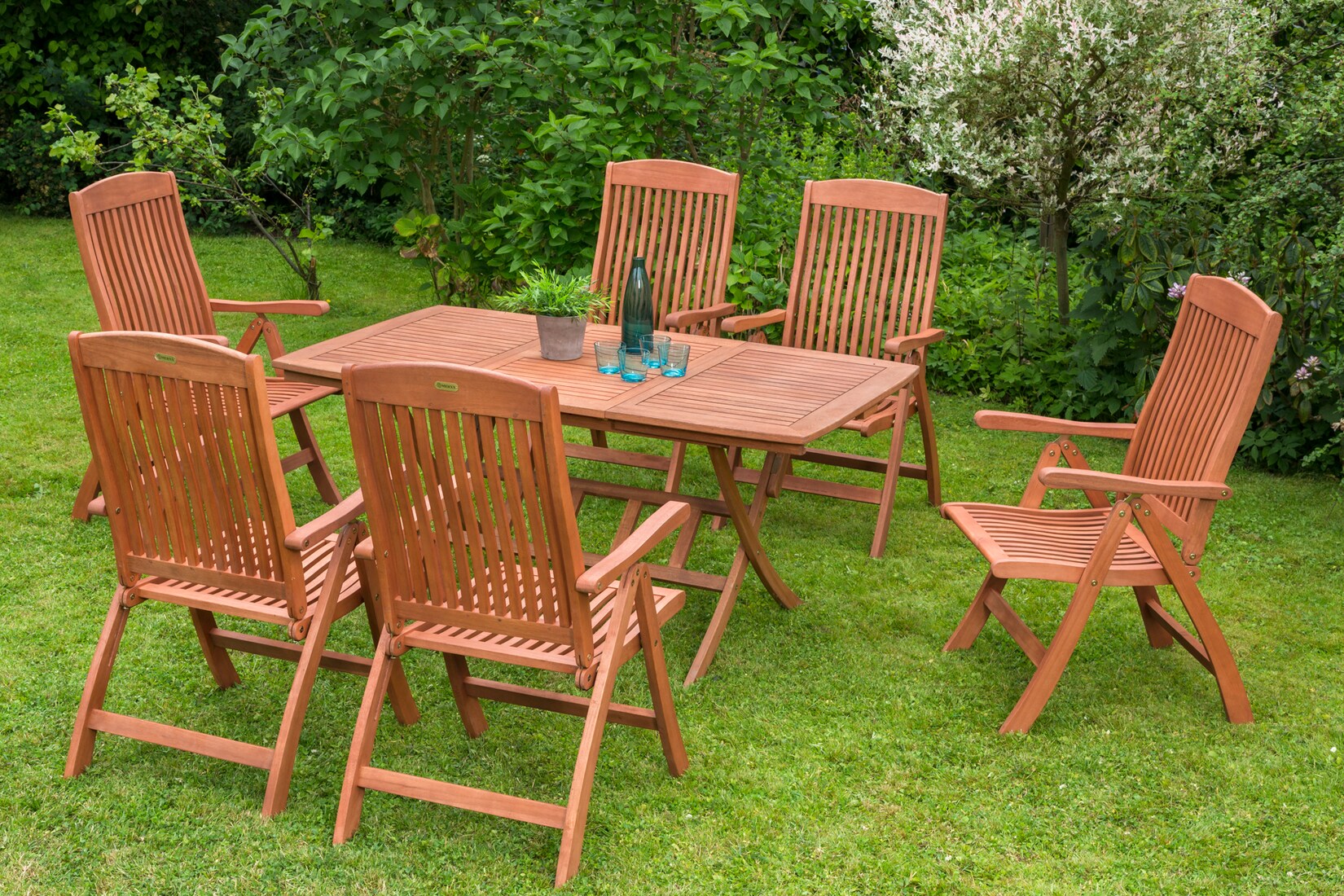 Merxx Maracaibo Set 7tlg Klappausziehtisch | 04033662990552