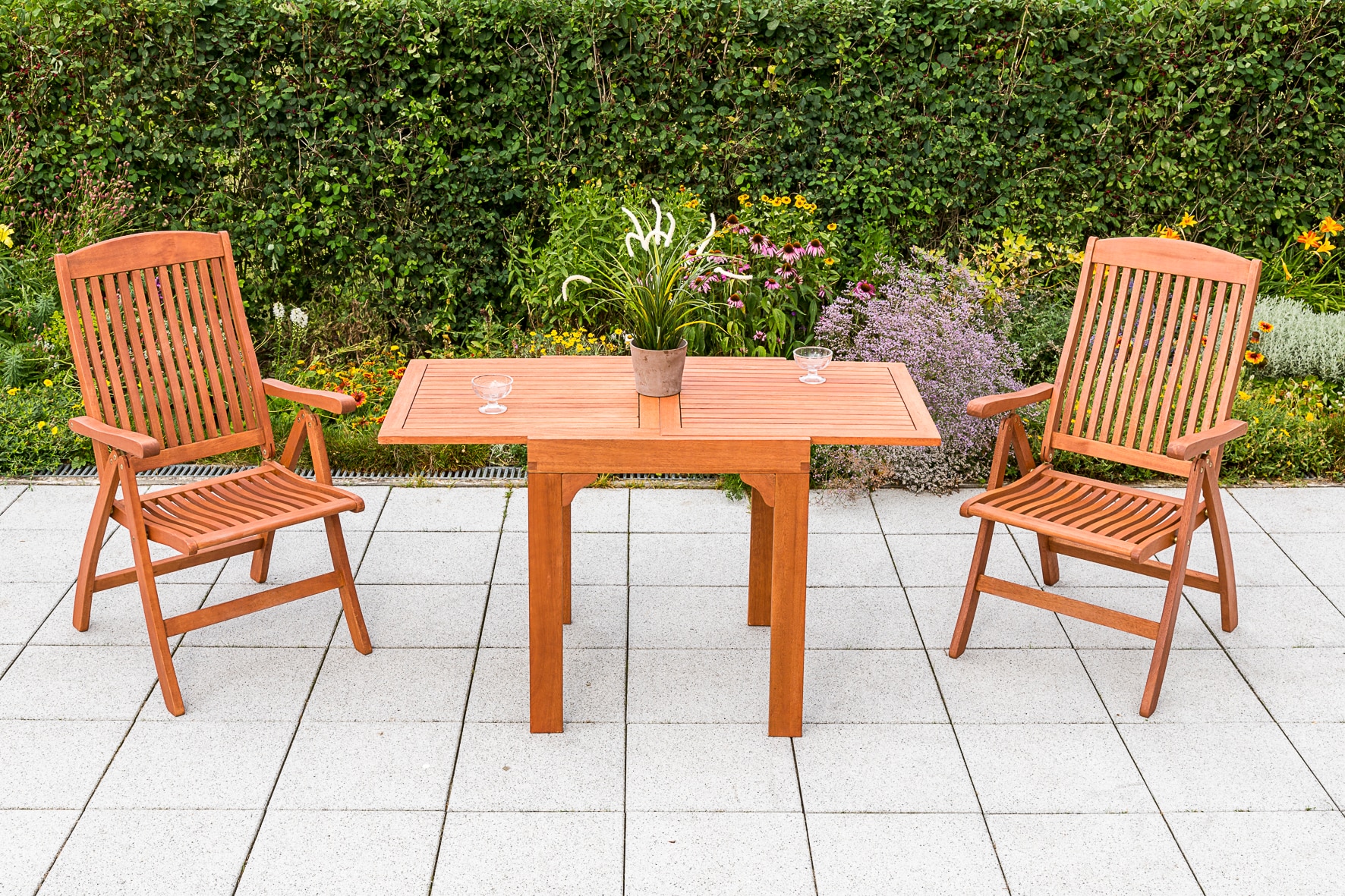 Merxx Maracaibo Set 3tlg. Balkonausziehtisch - Bild 1