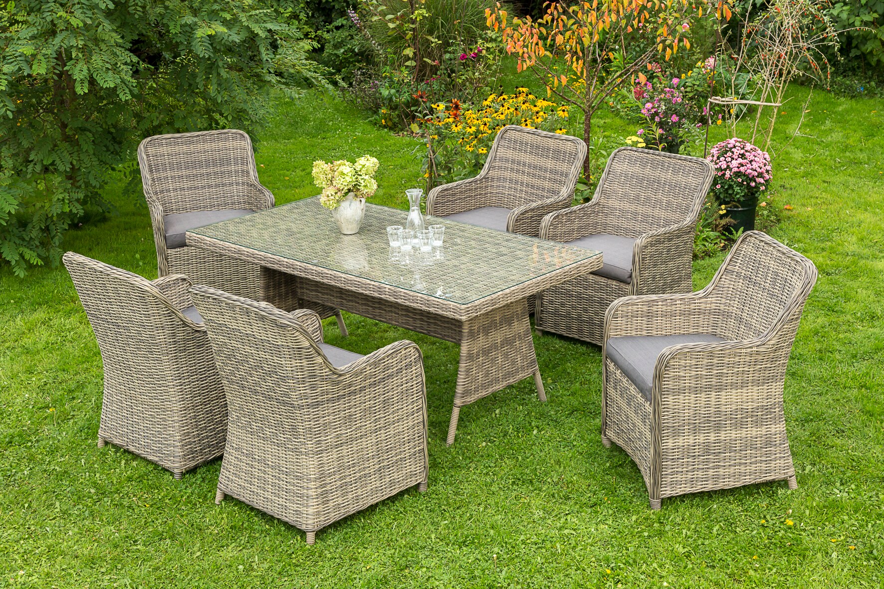 Merxx Riviera Set 13tlg. Tisch 180x90 cm - Bild 1