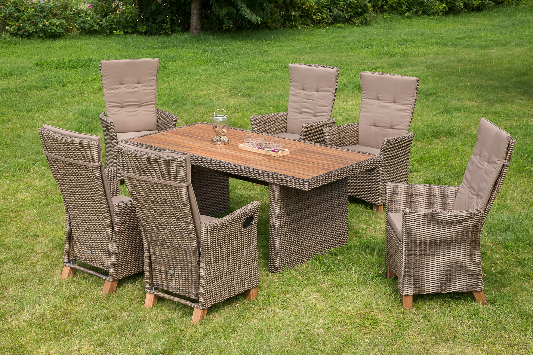 Merxx Toskana Set 13tlg. Tisch 185x90 cm - Bild 1