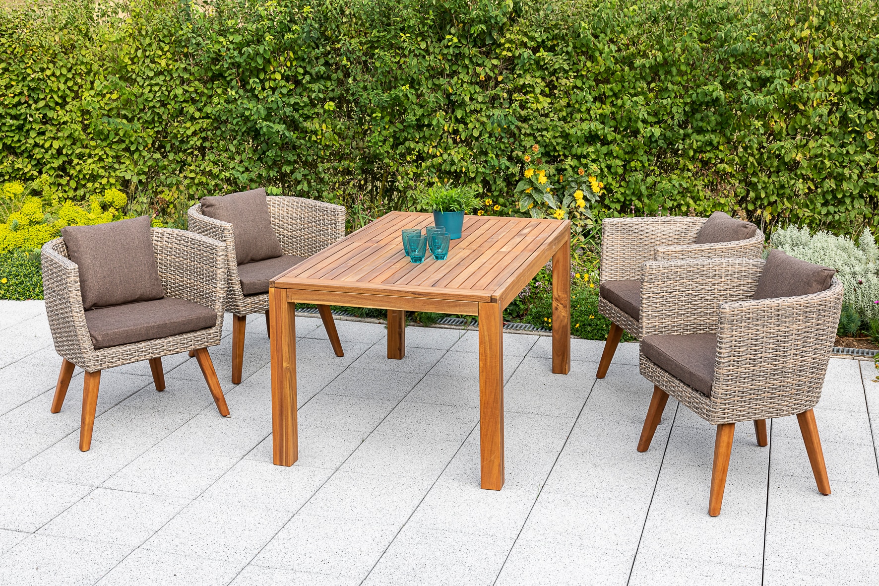 Merxx Imperia Set 5tlg. Ausziehtisch - Bild 1