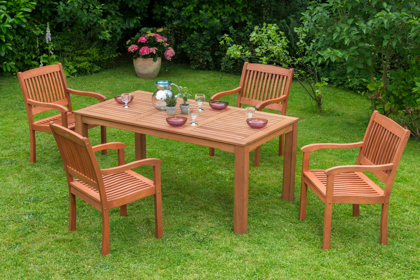 Merxx Maracaibo Set 5tlg. Tisch 170x90 cm - Bild 1