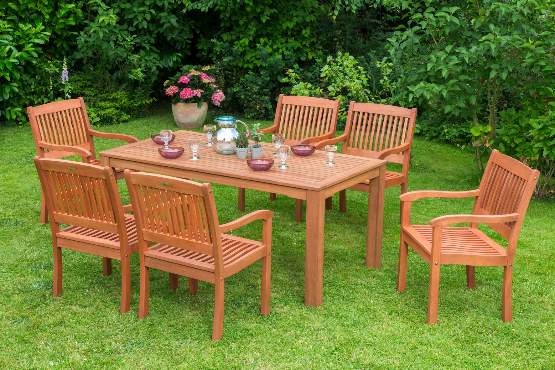 Merxx Maracaibo Set 7tlg. Tisch 170x90 cm - Bild 1