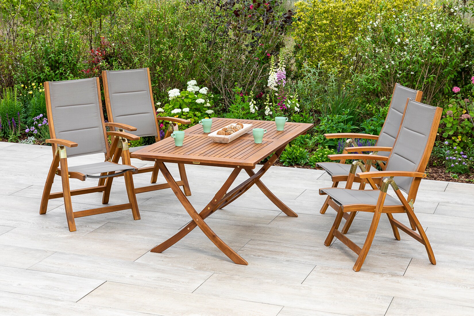 Merxx Acapulco Set 5tlg. Klapptisch | 04033662986616