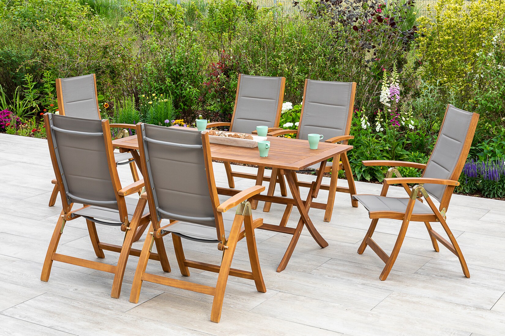 Merxx Acapulco Set 7tlg. Klapptisch | 04033662986609