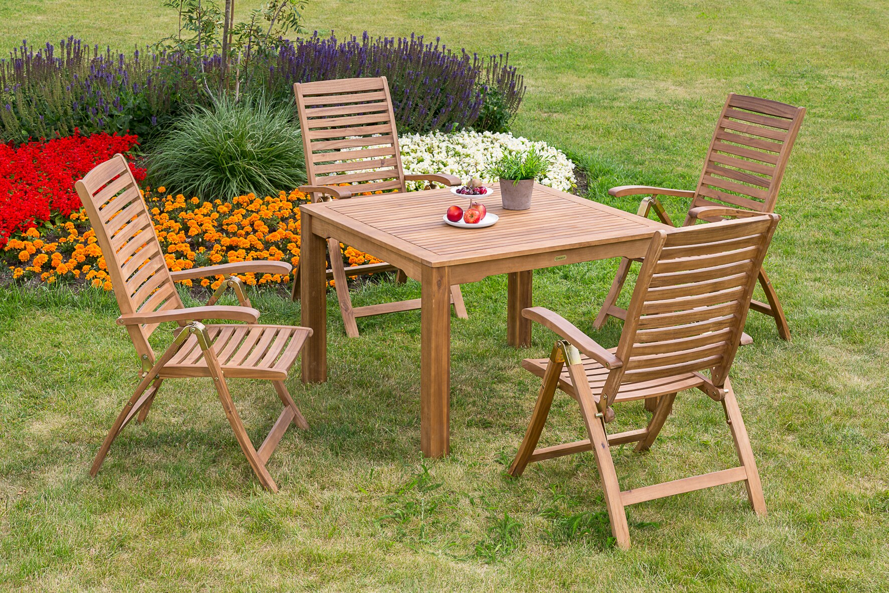 Merxx Parabaiba Set 5tlg.  Tisch 110x110 cm - Bild 1