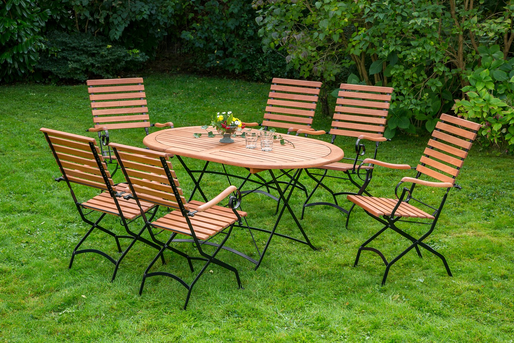 Merxx Schlossgarten Set 7tlg. Klapptisch | 04033662986401