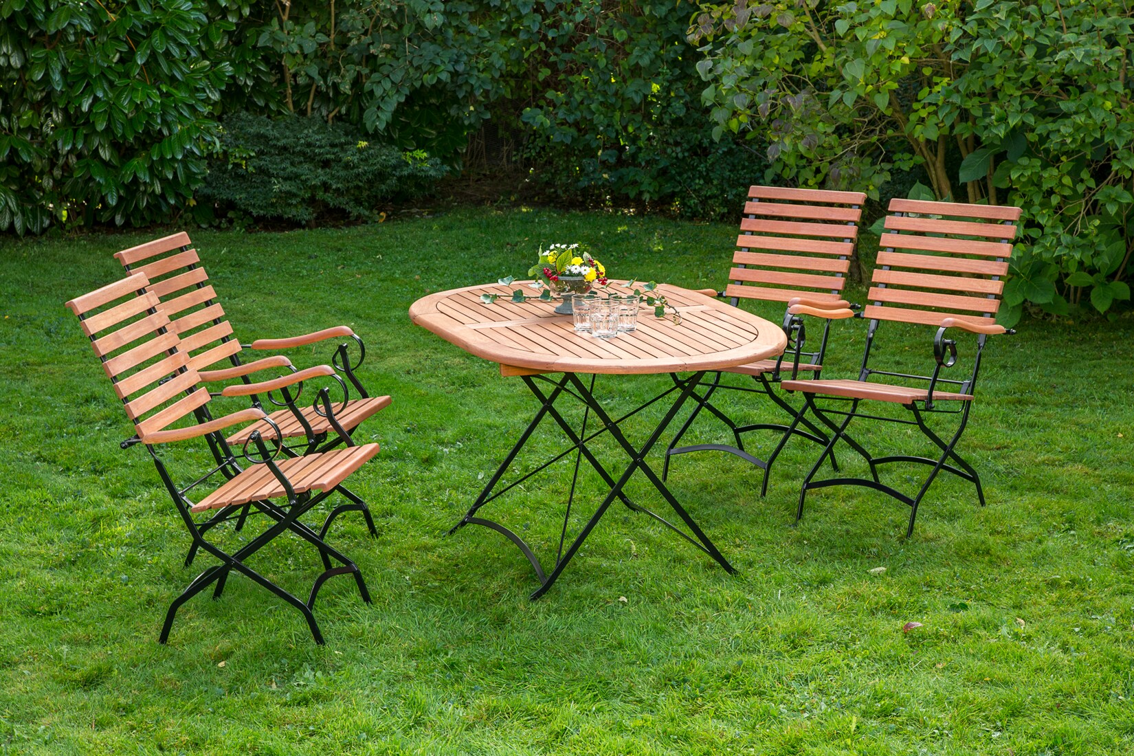 Merxx Schlossgarten Set 5tlg. Klapptisch | 04033662986418