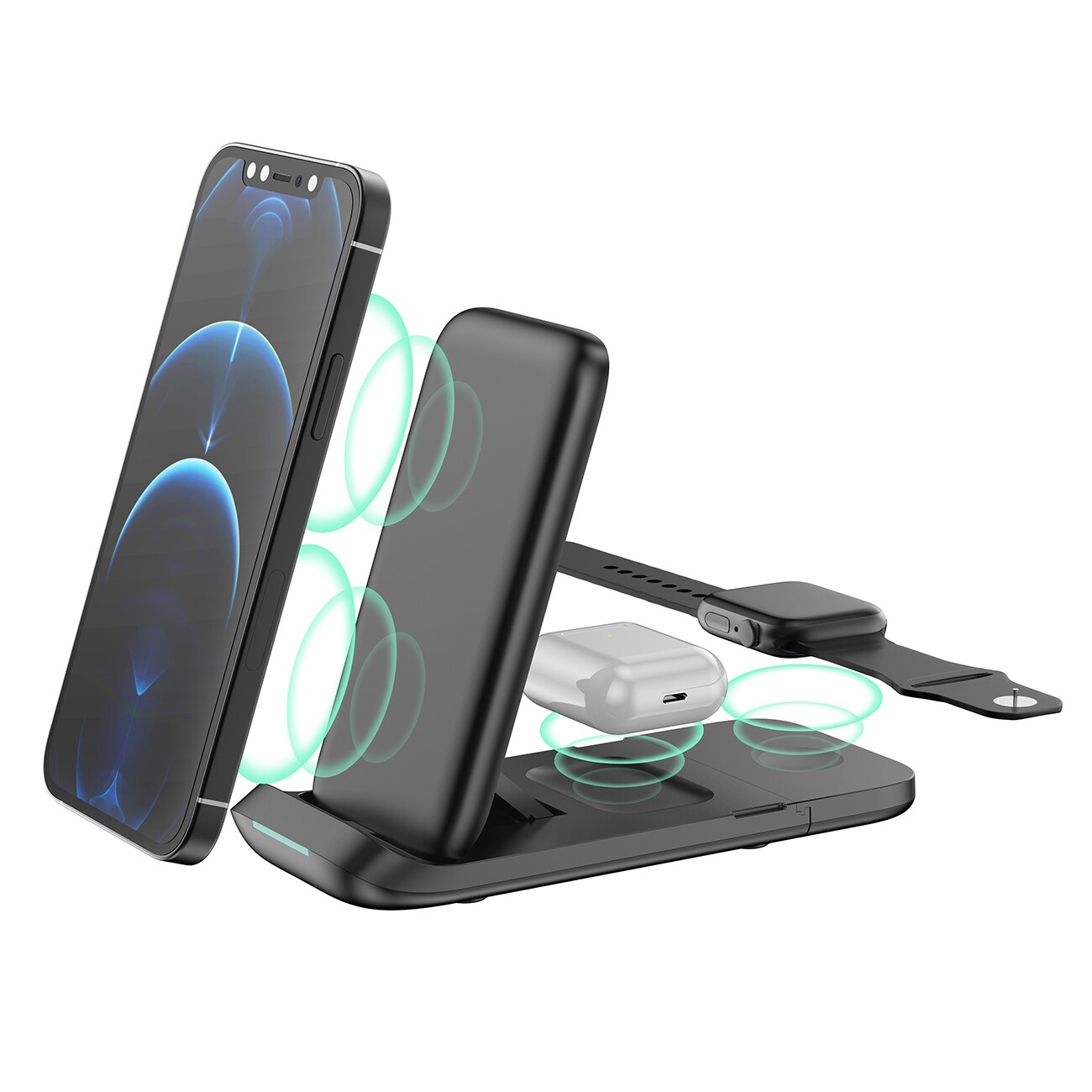 Fontastic 3in1 Induktive Ladestation "Wi-Tres" - Bild 1