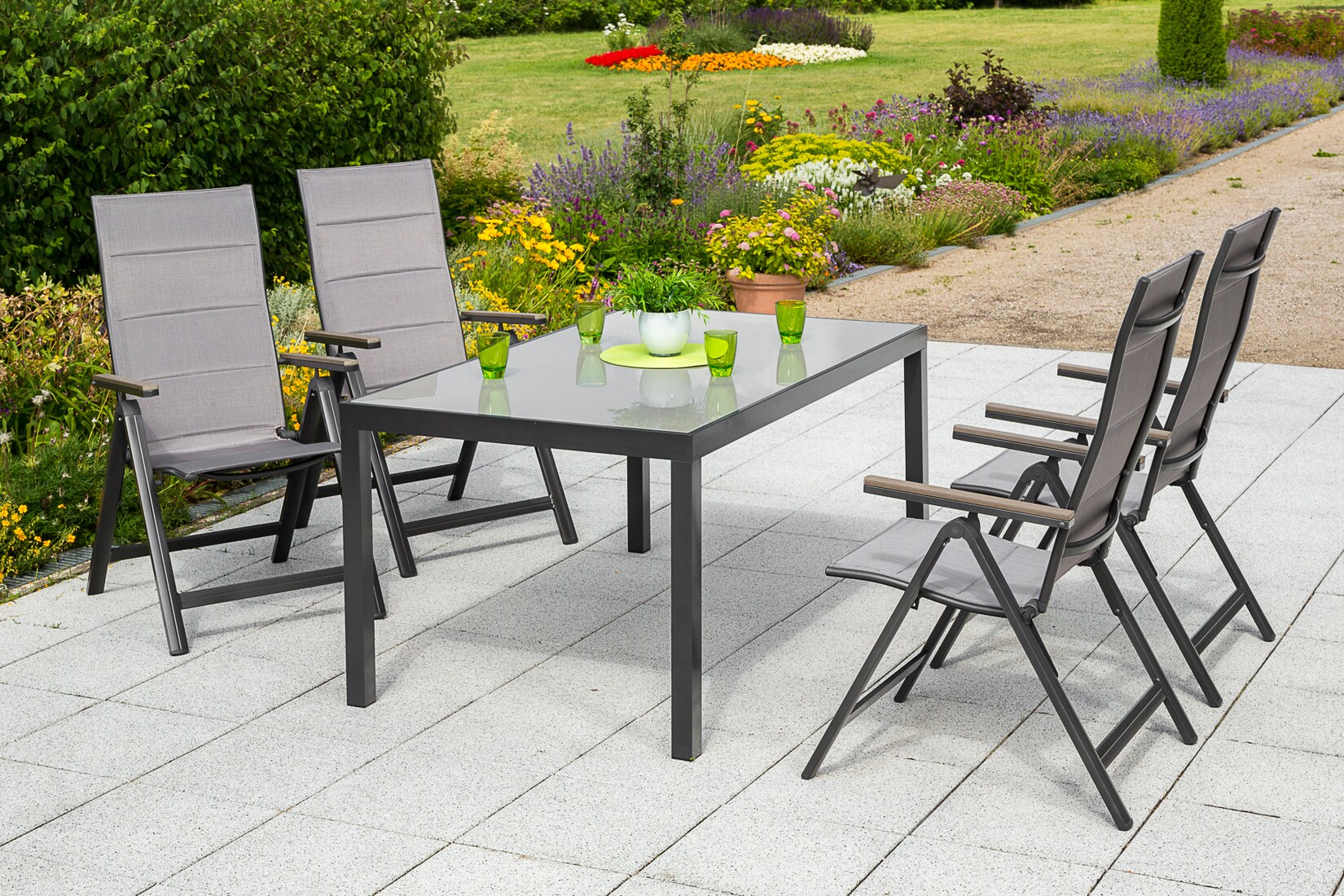 Merxx Trivero Set 5tlg. Tisch 150×90 cm | 04033662999005